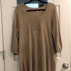 J.Jill 3/4 sleeve sweater tunic